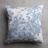 imageMaison d Hermine The Miller  Antique Green with White Background 100 Cotton Decorative Pillow Cover for Couch Sofa Cushion Covers Bedroom Home Living Room 20quotx20quot03  the Miller  Denim