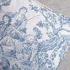 imageMaison d Hermine The Miller  Antique Green with White Background 100 Cotton Decorative Pillow Cover for Couch Sofa Cushion Covers Bedroom Home Living Room 20quotx20quot03  the Miller  Denim