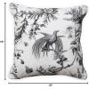 imageMaison d Hermine The Miller  Antique Green with White Background 100 Cotton Decorative Pillow Cover for Couch Sofa Cushion Covers Bedroom Home Living Room 20quotx20quot18  Paradise  Mid Night