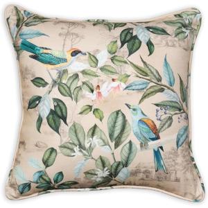 imageMaison d Hermine Decorative Cushion Cover 100 Cotton 18quotx18quot Toile Washable Pillow Cover with Invisible Zipper for Home Dcor Office Couch Bedroom Nudes  Monstera Dusk  SpringSummer26  Solstice  Beige