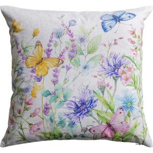 imageMaison d Hermine Decorative Cushion Cover 100 Cotton 18quotx18quot Toile Washable Pillow Cover with Invisible Zipper for Home Dcor Office Couch Bedroom Nudes  Monstera Dusk  SpringSummer02  Artist Garden  Butterflies