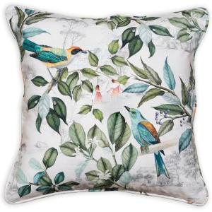 imageMaison d Hermine Decorative Cushion Cover 100 Cotton 18quotx18quot Toile Washable Pillow Cover with Invisible Zipper for Home Dcor Office Couch Bedroom Nudes  Monstera Dusk  SpringSummer21  Solstice  Ecru