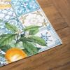 imageMaison d Hermine Cloth Placemat 100 Cotton Set of 4 Decorative Washable Place Mats Table Placemat Dining Kitchen Parties ampamp Camping Agrume  SpringSummer14  Agrume