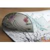 imageMaison d Hermine Cloth Placemat 100 Cotton Set of 4 Decorative Washable Place Mats Table Placemat Dining Kitchen Parties ampamp Camping Agrume  SpringSummer09  Tropiques