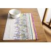 imageMaison d Hermine Cloth Placemat 100 Cotton Set of 4 Decorative Washable Place Mats Table Placemat Dining Kitchen Parties ampamp Camping Agrume  SpringSummer13  Fanny Lavender