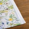 imageMaison d Hermine Cloth Placemat 100 Cotton Set of 4 Decorative Washable Place Mats Table Placemat Dining Kitchen Parties ampamp Camping Agrume  SpringSummer08  Fleurs De Mai
