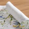 imageMaison d Hermine Cloth Placemat 100 Cotton Set of 4 Decorative Washable Place Mats Table Placemat Dining Kitchen Parties ampamp Camping Agrume  SpringSummer08  Fleurs De Mai