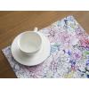 imageMaison d Hermine Cloth Placemat 100 Cotton Set of 4 Decorative Washable Place Mats Table Placemat Dining Kitchen Parties ampamp Camping Agrume  SpringSummer25  Floral Love