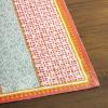 imageMaison d Hermine Cloth Placemat 100 Cotton Set of 4 Decorative Washable Place Mats Table Placemat Dining Kitchen Parties ampamp Camping Agrume  SpringSummer07  Provence