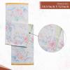 imageMaison d Hermine Tablerunner 100 Cotton 1450 Inch x 72 Inch Decorative Table Runner Table Runners Buffet ampamp Wedding Happy Florals  High Summer Double Layer  SpringSummer26  Paradise Island