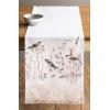 imageMaison d Hermine Tablerunner 100 Cotton 1450 Inch x 72 Inch Decorative Table Runner Table Runners Buffet ampamp Wedding Happy Florals  High Summer Double Layer  SpringSummer22  Meadow Florals  Brown