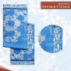 imageMaison d Hermine Tablerunner 100 Cotton 1450 Inch x 72 Inch Decorative Table Runner Table Runners Buffet ampamp Wedding Happy Florals  High Summer Double Layer  SpringSummer25  Summer Blues