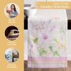 imageMaison d Hermine Tablerunner 100 Cotton 1450 Inch x 72 Inch Decorative Table Runner Table Runners Buffet ampamp Wedding Happy Florals  High Summer Double Layer  SpringSummer18  Magnolia Mornings