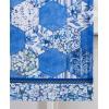 imageMaison d Hermine Tablerunner 100 Cotton 1450 Inch x 72 Inch Decorative Table Runner Table Runners Buffet ampamp Wedding Happy Florals  High Summer Double Layer  SpringSummer25  Summer Blues