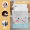 imageMaison d Hermine Tablerunner 100 Cotton 1450 Inch x 72 Inch Decorative Table Runner Table Runners Buffet ampamp Wedding Happy Florals  High Summer Double Layer  SpringSummer08  Flower in the Field