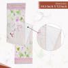 imageMaison d Hermine Tablerunner 100 Cotton 1450 Inch x 72 Inch Decorative Table Runner Table Runners Buffet ampamp Wedding Happy Florals  High Summer Double Layer  SpringSummer18  Magnolia Mornings