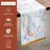 imageMaison d Hermine Tablerunner 100 Cotton 1450 Inch x 72 Inch Decorative Table Runner Table Runners Buffet ampamp Wedding Happy Florals  High Summer Double Layer  SpringSummer26  Paradise Island