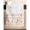 imageMaison d Hermine Tablerunner 100 Cotton 1450 Inch x 72 Inch Decorative Table Runner Table Runners Buffet ampamp Wedding Happy Florals  High Summer Double Layer  SpringSummer27  Ibiza  Beige