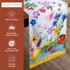 imageMaison d Hermine Tablerunner 100 Cotton 1450 Inch x 72 Inch Decorative Table Runner Table Runners Buffet ampamp Wedding Happy Florals  High Summer Double Layer  SpringSummer21  Giverny