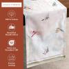 imageMaison d Hermine Tablerunner 100 Cotton 1450 Inch x 72 Inch Decorative Table Runner Table Runners Buffet ampamp Wedding Happy Florals  High Summer Double Layer  SpringSummer07  Flying Birds