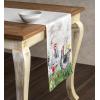 imageMaison d Hermine Tablerunner 100 Cotton 1450 Inch x 72 Inch Decorative Table Runner Table Runners Buffet ampamp Wedding Happy Florals  High Summer Double Layer  SpringSummer02  Basse Cour