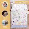 imageMaison d Hermine Tablerunner 100 Cotton 1450 Inch x 72 Inch Decorative Table Runner Table Runners Buffet ampamp Wedding Happy Florals  High Summer Double Layer  SpringSummer13  Summer Floral