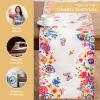 imageMaison d Hermine Tablerunner 100 Cotton 1450 Inch x 72 Inch Decorative Table Runner Table Runners Buffet ampamp Wedding Happy Florals  High Summer Double Layer  SpringSummer03  Happy Florals  High Summer