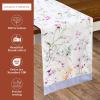 imageMaison d Hermine Tablerunner 100 Cotton 1450 Inch x 72 Inch Decorative Table Runner Table Runners Buffet ampamp Wedding Happy Florals  High Summer Double Layer  SpringSummer13  Summer Floral