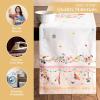 imageMaison d Hermine Tablerunner 100 Cotton 1450 Inch x 72 Inch Decorative Table Runner Table Runners Buffet ampamp Wedding Happy Florals  High Summer Double Layer  SpringSummer27  Ibiza  Beige