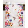 imageMaison d Hermine Tablerunner 100 Cotton 1450 Inch x 72 Inch Decorative Table Runner Table Runners Buffet ampamp Wedding Happy Florals  High Summer Double Layer  SpringSummer03  Happy Florals  High Summer