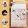 imageMaison d Hermine Tablerunner 100 Cotton 1450 Inch x 72 Inch Decorative Table Runner Table Runners Buffet ampamp Wedding Happy Florals  High Summer Double Layer  SpringSummer22  Meadow Florals  Brown