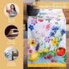 imageMaison d Hermine Tablerunner 100 Cotton 1450 Inch x 72 Inch Decorative Table Runner Table Runners Buffet ampamp Wedding Happy Florals  High Summer Double Layer  SpringSummer21  Giverny