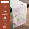 imageMaison d Hermine Tablerunner 100 Cotton 1450 Inch x 72 Inch Decorative Table Runner Table Runners Buffet ampamp Wedding Happy Florals  High Summer Double Layer  SpringSummer18  Magnolia Mornings