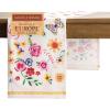 imageMaison d Hermine Tablerunner 100 Cotton 1450 Inch x 72 Inch Decorative Table Runner Table Runners Buffet ampamp Wedding Happy Florals  High Summer Double Layer  SpringSummer06  Happy Florals  Sweety