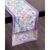 imageMaison d Hermine Tablerunner 100 Cotton 1450 Inch x 72 Inch Decorative Table Runner Table Runners Buffet ampamp Wedding Happy Florals  High Summer Double Layer  SpringSummer14  Indian Floral