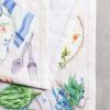 imageMaison d Hermine Tablerunner 100 Cotton 1450 Inch x 72 Inch Decorative Table Runner Table Runners Buffet ampamp Wedding Happy Florals  High Summer Double Layer  SpringSummer11  Gourmand