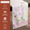 imageMaison d Hermine Tablerunner 100 Cotton 1450 Inch x 72 Inch Decorative Table Runner Table Runners Buffet ampamp Wedding Happy Florals  High Summer Double Layer  SpringSummer18  Magnolia Mornings