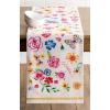 imageMaison d Hermine Tablerunner 100 Cotton 1450 Inch x 72 Inch Decorative Table Runner Table Runners Buffet ampamp Wedding Happy Florals  High Summer Double Layer  SpringSummer06  Happy Florals  Sweety