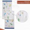 imageMaison d Hermine Tablerunner 100 Cotton 1450 Inch x 72 Inch Decorative Table Runner Table Runners Buffet ampamp Wedding Happy Florals  High Summer Double Layer  SpringSummer23  Poisson