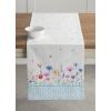 imageMaison d Hermine Tablerunner 100 Cotton 1450 Inch x 72 Inch Decorative Table Runner Table Runners Buffet ampamp Wedding Happy Florals  High Summer Double Layer  SpringSummer08  Flower in the Field
