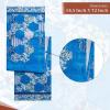 imageMaison d Hermine Tablerunner 100 Cotton 1450 Inch x 72 Inch Decorative Table Runner Table Runners Buffet ampamp Wedding Happy Florals  High Summer Double Layer  SpringSummer25  Summer Blues