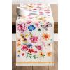 imageMaison d Hermine Tablerunner 100 Cotton 1450 Inch x 72 Inch Decorative Table Runner Table Runners Buffet ampamp Wedding Happy Florals  High Summer Double Layer  SpringSummer06  Happy Florals  Sweety