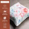 imageMaison d Hermine Decorative Cushion Cover 100 Cotton Throw Toile Washable Pillow Cover with Invisible Zipper for Sofa Bedroom Home Pale Garden  Summer Garden  SpringSummer 20quotx20quot