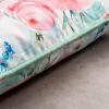 imageMaison d Hermine Decorative Cushion Cover 100 Cotton Throw Toile Washable Pillow Cover with Invisible Zipper for Sofa Bedroom Home Pale Garden  Summer Garden  SpringSummer 20quotx20quot