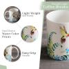 imageMaison d Hermine Coffee Mug with Handles Fine Bone China Pack of Two Coffee Mug for Hot Beverages Cappuccino Latte Home Restaurant Perfect for Men ampamp Women Holly Time 15 Ounce1  Tropiques
