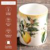 imageMaison d Hermine Coffee Mug with Handles Fine Bone China Pack of Two Coffee Mug for Hot Beverages Cappuccino Latte Home Restaurant Perfect for Men ampamp Women Holly Time 15 Ounce4  Limoncello  Combava