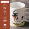 imageMaison d Hermine Coffee Mug with Handles Fine Bone China Pack of Two Coffee Mug for Hot Beverages Cappuccino Latte Home Restaurant Perfect for Men ampamp Women Holly Time 15 Ounce5  Campagne  Basse Cour
