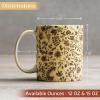 imageMaison d Hermine Coffee Mug with Handles Fine Bone China Pack of Two Coffee Mug for Hot Beverages Cappuccino Latte Home Restaurant Perfect for Men ampamp Women Holly Time 15 Ounce10  Lakshmi  Daya