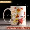 imageMaison d Hermine Coffee Mug with Handles Fine Bone China Pack of Two Coffee Mug for Hot Beverages Cappuccino Latte Home Restaurant Perfect for Men ampamp Women Holly Time 15 Ounce6  Amarante  Charmille