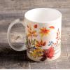 imageMaison d Hermine Coffee Mug with Handles Fine Bone China Pack of Two Coffee Mug for Hot Beverages Cappuccino Latte Home Restaurant Perfect for Men ampamp Women Holly Time 15 Ounce6  Amarante  Charmille